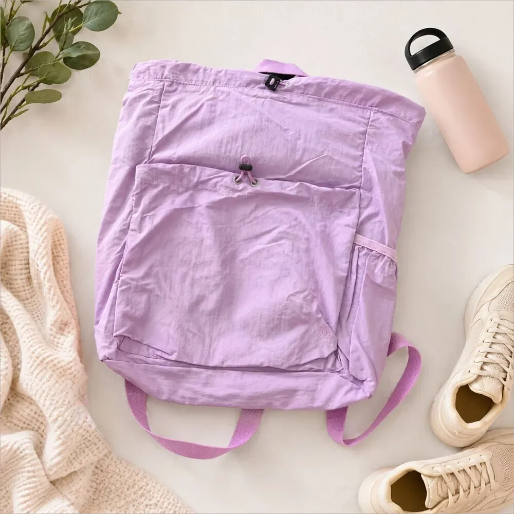 All in Motion Lilac Sack Backpack NWT Cinch Drawstring Sport Bag 15x17 - Picture 1 of 6